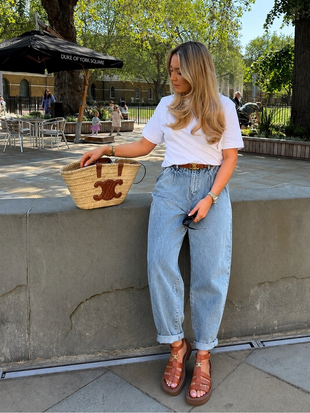 Zara Light Wash Paperbag Balloon Jeans High Rise Size 2 Boho Minimalist